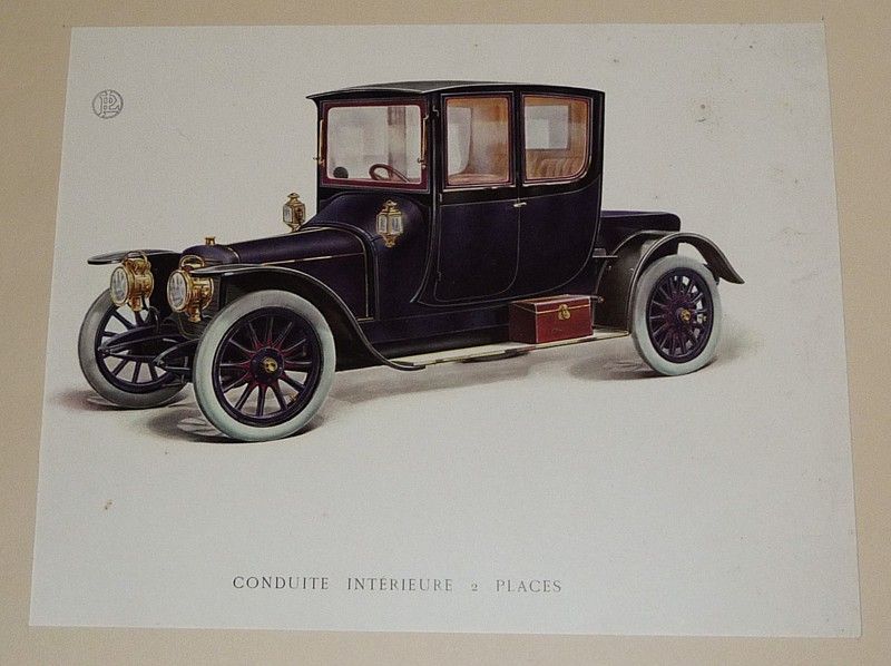 Panhard & Levassor : Conduite intérieure 2 places (illustration)