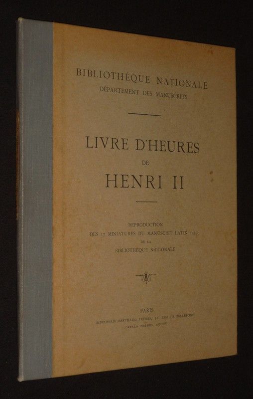 Livre d'heures de Henri II