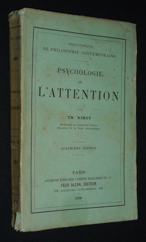 Psychologie de l'attention