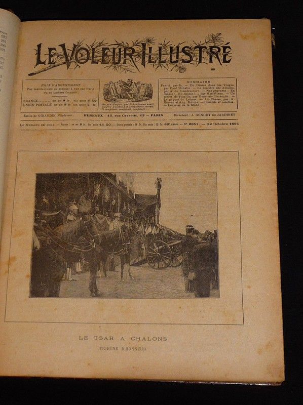 Le Voleur illustré, 70e année, du 1er janvier au 31 décembre 1897