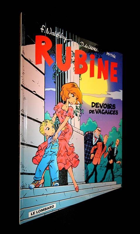 Rubine, T7 : Devoirs de vacances