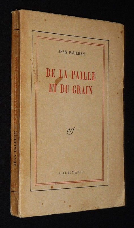 De la paille et du grain