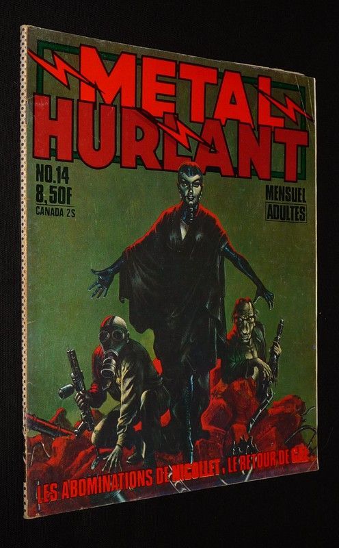 Métal Hurlant (n°14) : Les abominations de Nicollet - Le retour de Gal