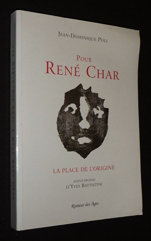 Pour René Char : La place de l'origine