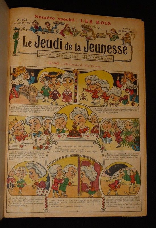 Le Jeudi de la jeunesse, année 1912 complète