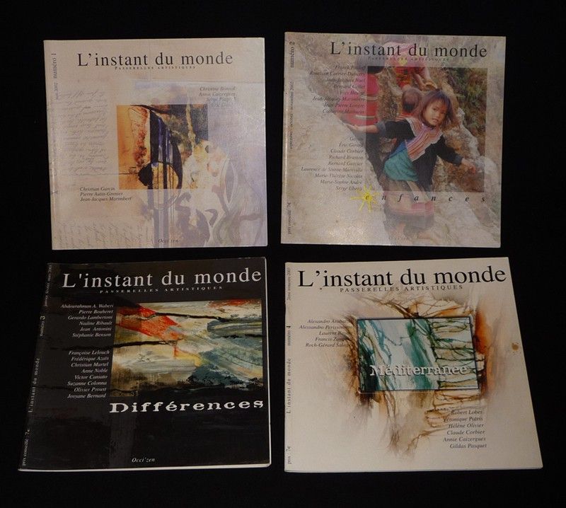 L'Instant du monde, n°1 à 4, 2002-2003 (4 fascicules)