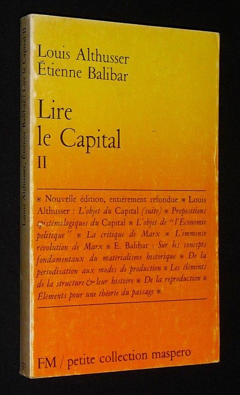 Lire le Capital (Tome 2)