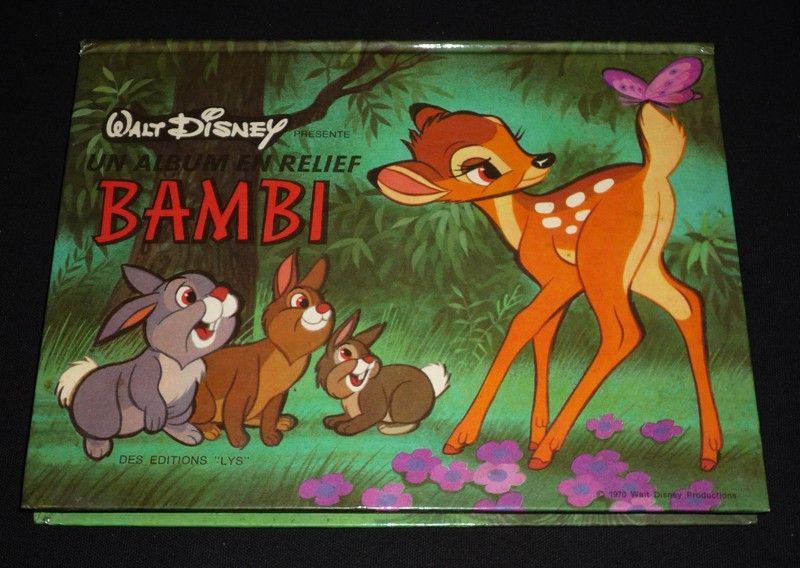 Bambi : Un album en relief