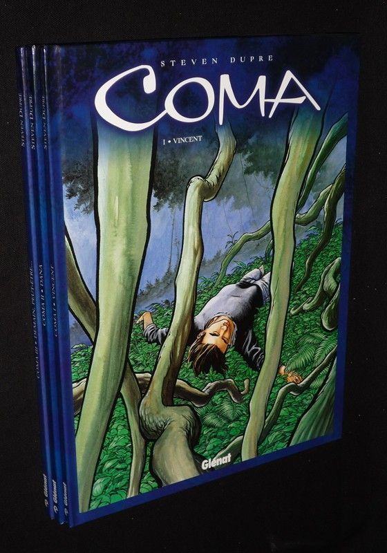 Coma. Tome 1 : Vincent - Tome 2 : Dana - Tome 3 : Demain, peut-être (3 volumes)