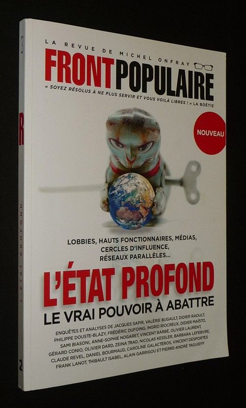 Front Populaire, la revue de Michel Onfray (n°2, automne 2020) : L'Etat profond, le vrai pouvoir à abattre