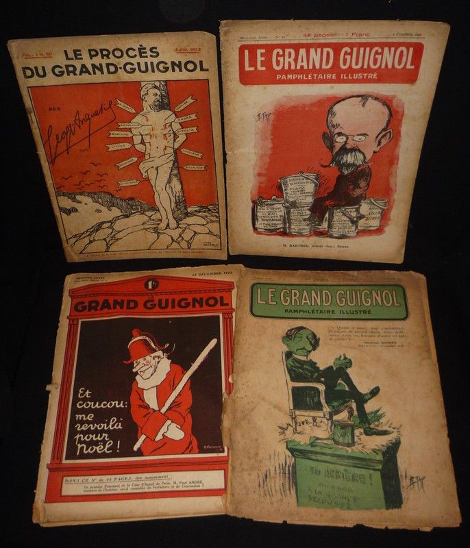 Le Grand Guignol (lot de 11 numéros, 1922-1923-1925)