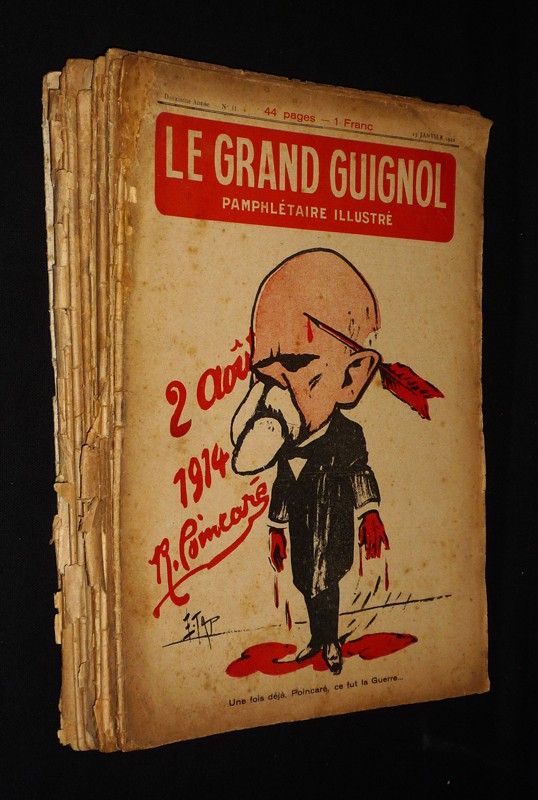 Le Grand Guignol (lot de 11 numéros, 1922-1923-1925)