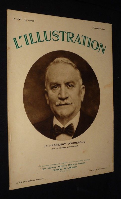 L'Illustration (92e année - n°4746, 17 février 1934)