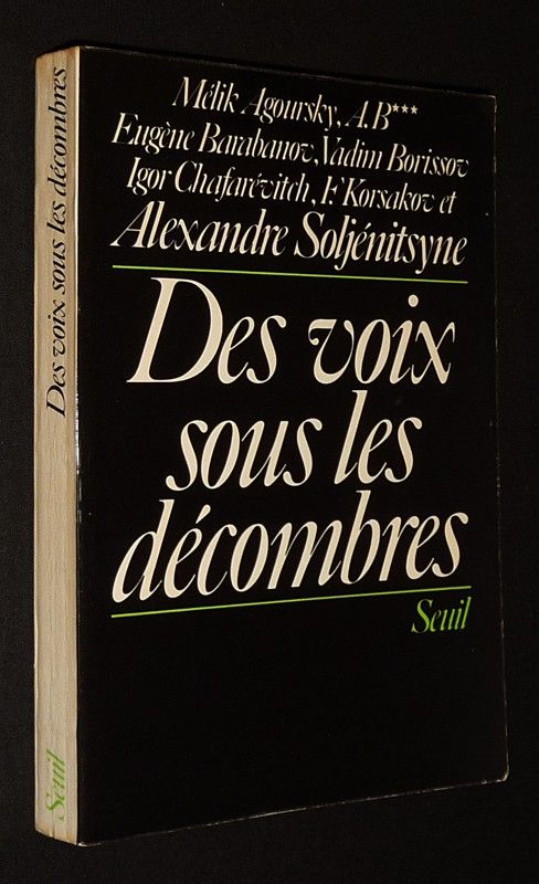 Des voix sous les décombres