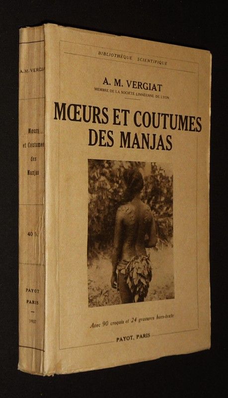 Moeurs et coutumes des Manjas