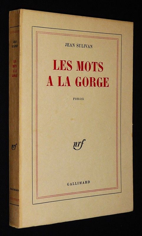 Les Mots à la gorge