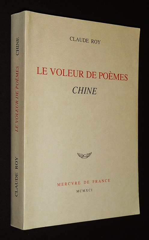 Le voleur de poèmes. Chine