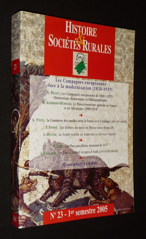 Histoire et sociétés rurales (n°23, 1er semestre 2005)