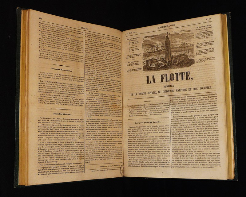 Journal de la Flotte et de la Marine du Commerce, année 1844