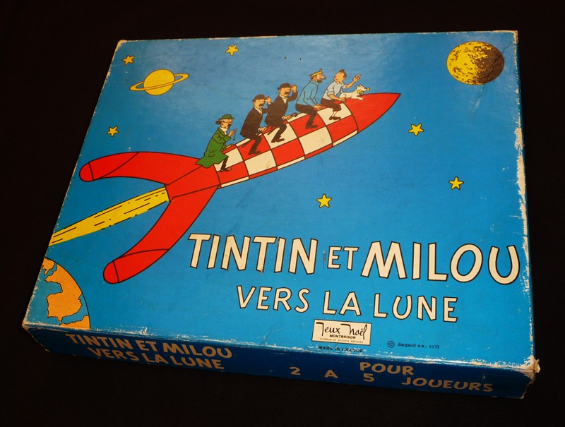 Tintin et Milou lune