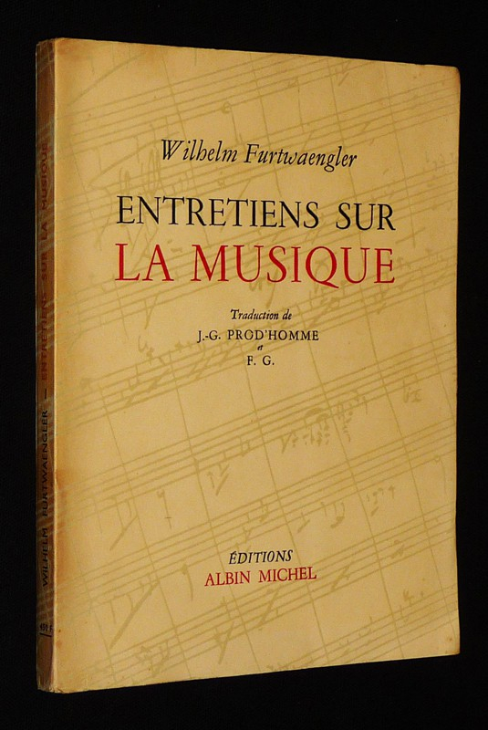 Entretiens sur la musique