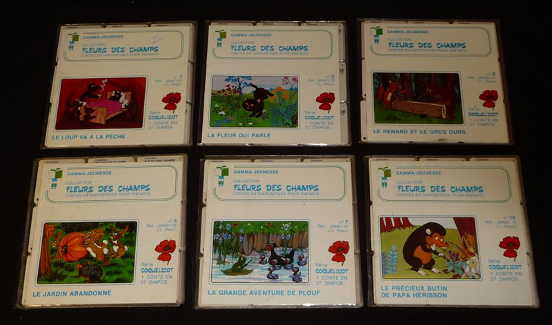 Lot de 6 contes de Jean-Louis Pesch dans la collection 