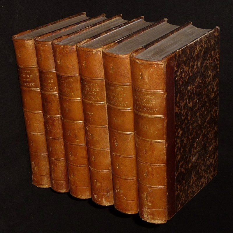 Histoire du règne de Louis XIV (6 volumes)