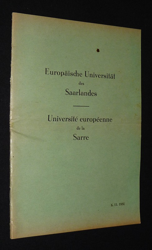 Europäische Universität des Saarlandes - Université Européenne de la Sarre