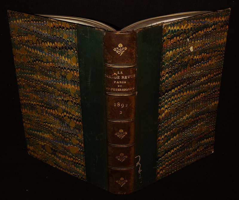 La Grande Revue Paris et Saint-Petersbourg (5e année, Tome 3 - 2e trimestre 1892)