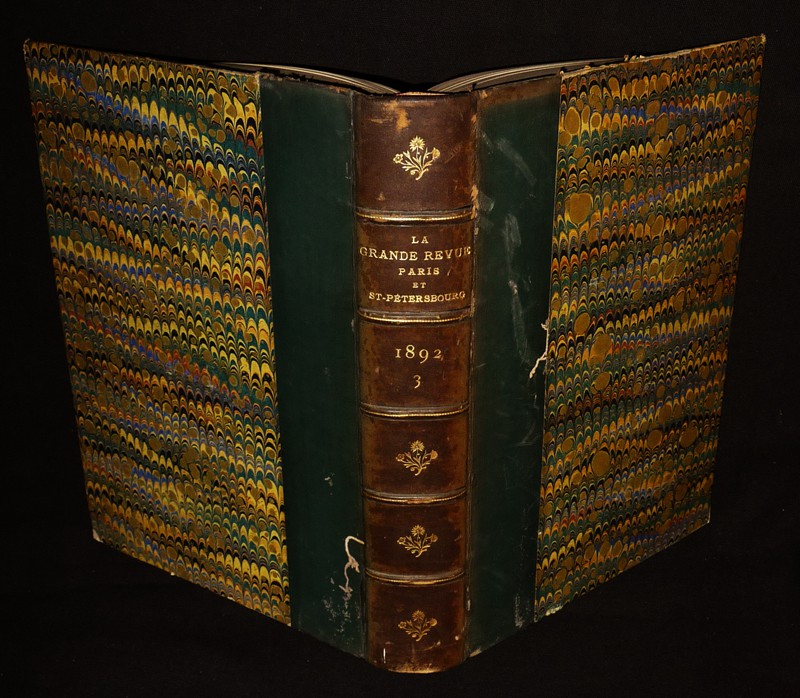 La Grande Revue Paris et Saint-Petersbourg (5e année, Tome 4 - 3e trimestre 1892)