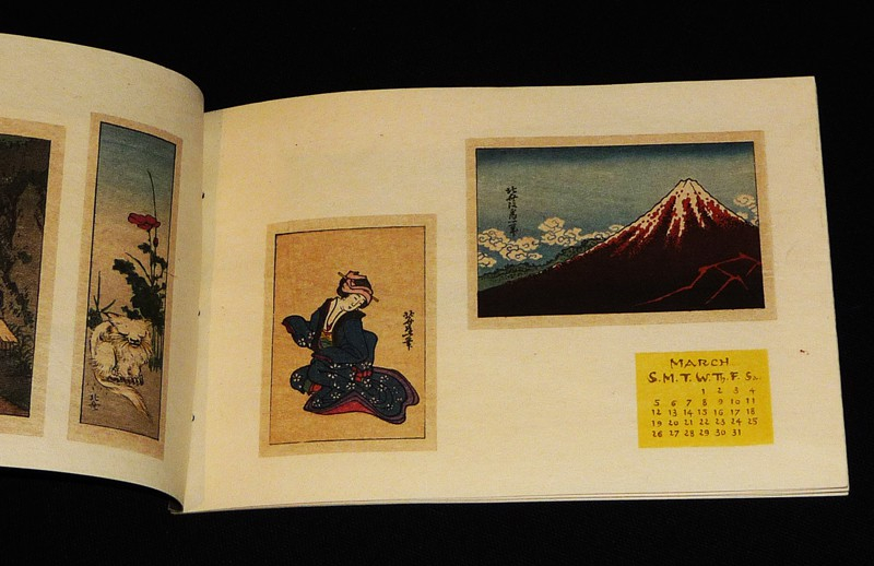 Great Masters of Ukiyoé - Calendar for 1911