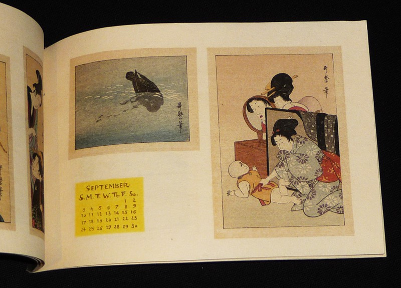 Great Masters of Ukiyoé - Calendar for 1911