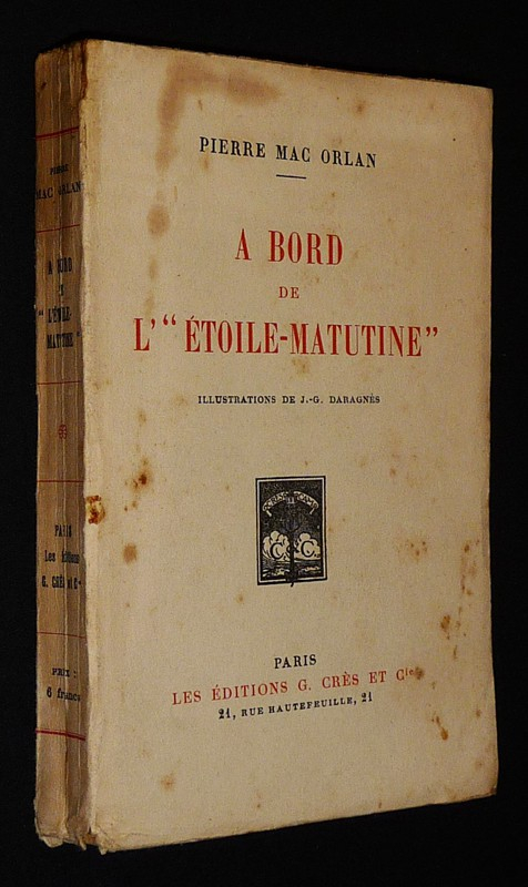 A bord de l'Etoile-Matutine