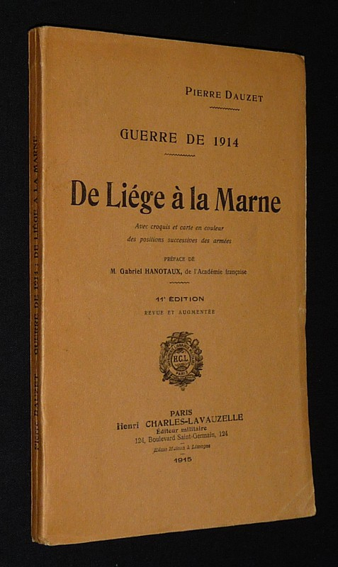 Guerre de 1914 : De Liège à la Marne