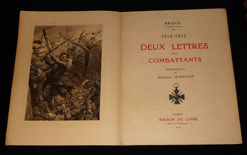 Deux lettres aux combattants, 1914-1915