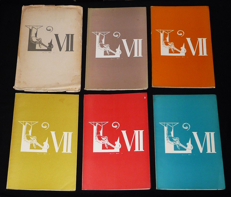 Lot de 17 numéros de la revue L'VII (1959-1970)