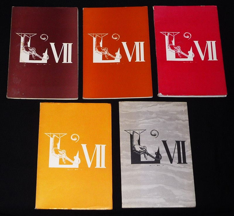 Lot de 17 numéros de la revue L'VII (1959-1970)