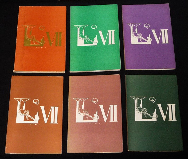 Lot de 17 numéros de la revue L'VII (1959-1970)