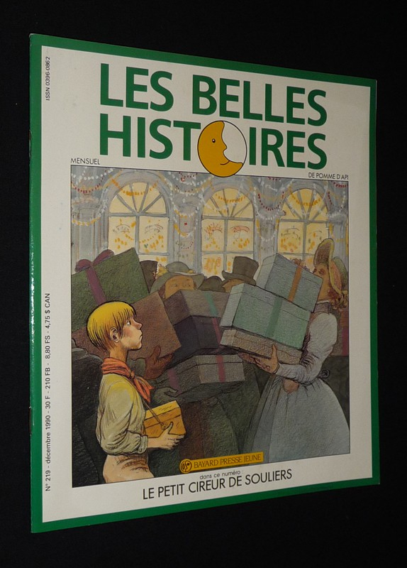 Les Belles Histoires de Pomme d'Api (n°219, décembre 1990) : Le petit cireur de souliers