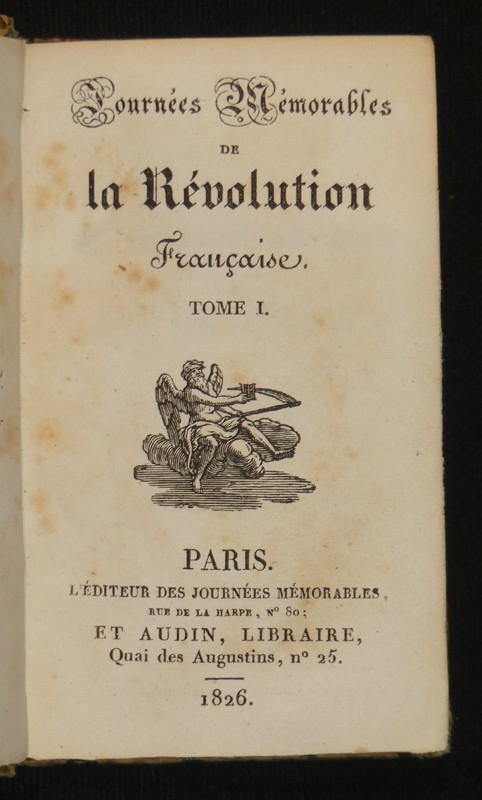 Journées mémorables de la Révolution française (11 volumes)