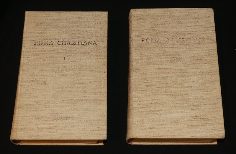 Roma Christiana : Recherches sur l'Eglise de Rome, son organisation, sa politique, son idéologie de Miltiade à Sixte III (311-440) (2 volumes)