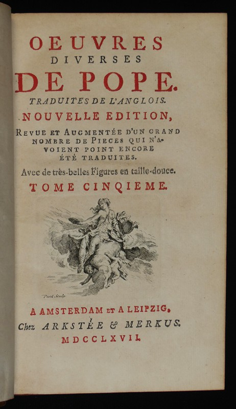 Oeuvres diverses de Pope, traduites de l'anglois (Tome 5)