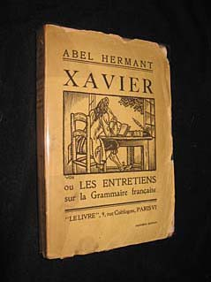 Xavier ou les entretiens sur la Grammaire française