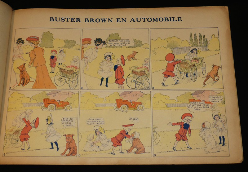 Buster Brown chez lui