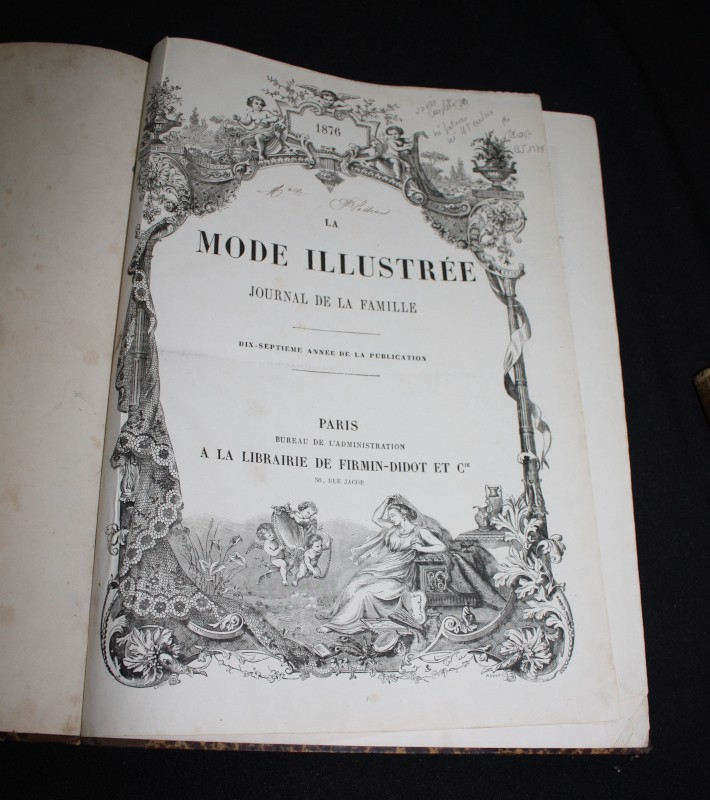 La Mode illustrée, journal de la famille, année 1876