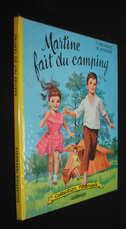 Martine fait du camping