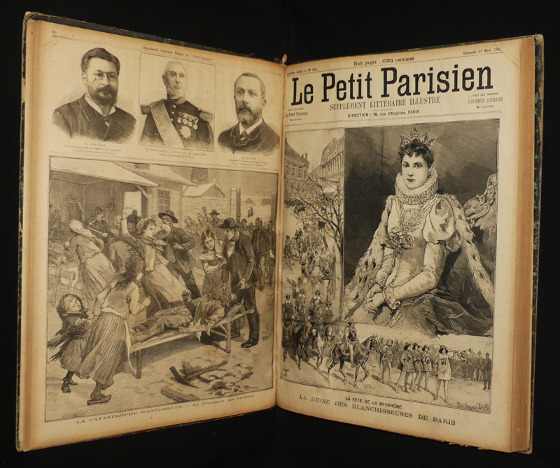 Le Petit Parisien, supplément littéraire illustré (année 1892)