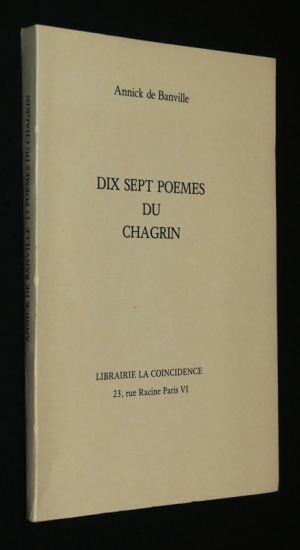 Dix sept poèmes du chagrin