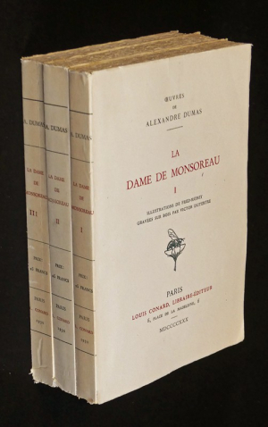 La Dame de Monsoreau (3 volumes)