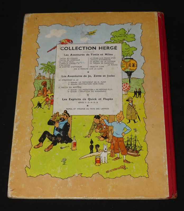 Les Aventures de Tintin : Le Crabe aux pinces d'or (1954)